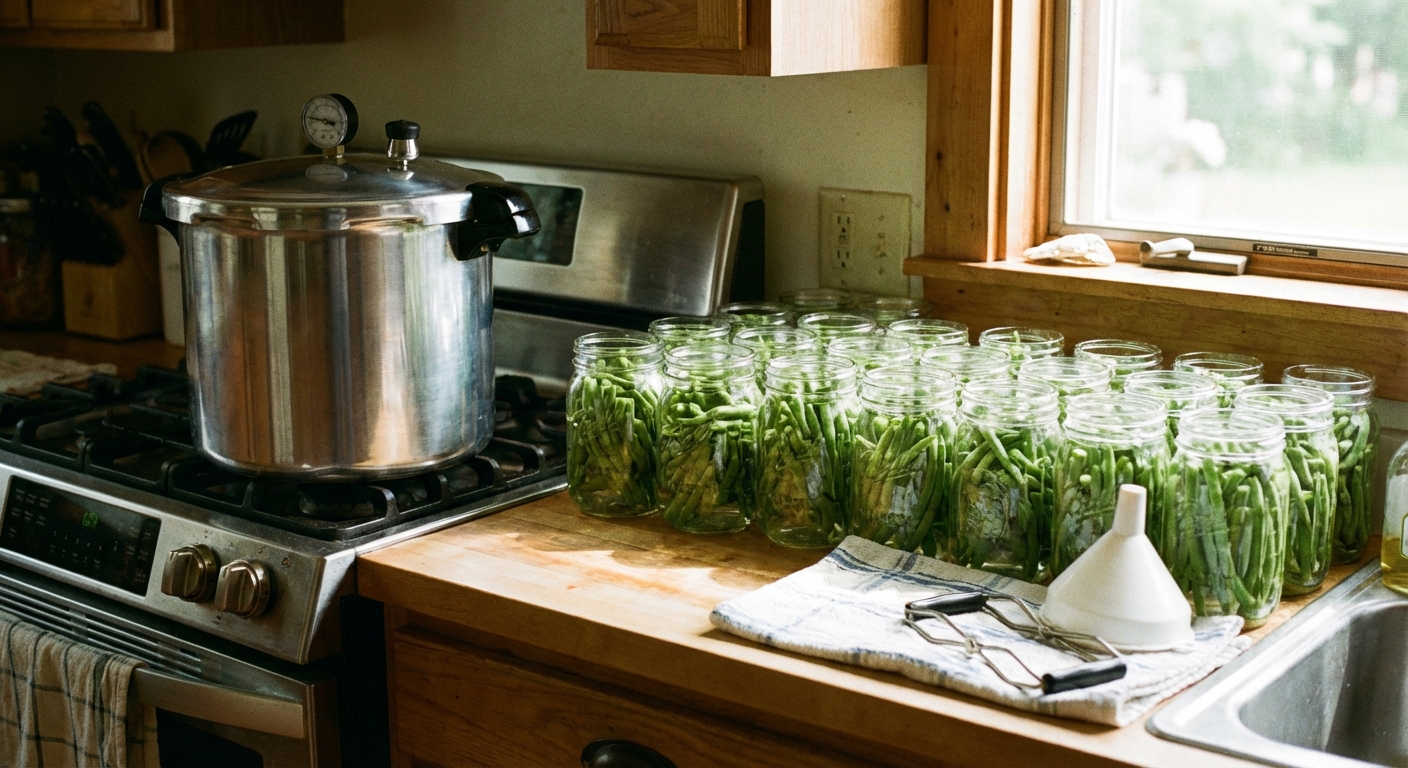 Pressure Canning Green Beans: Safe, Simple Steps